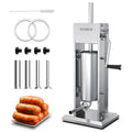 Manual Sausage Stuffer, 11Lbs/5L Meat Stuffer, 4 Stuffing Tubes Q3651