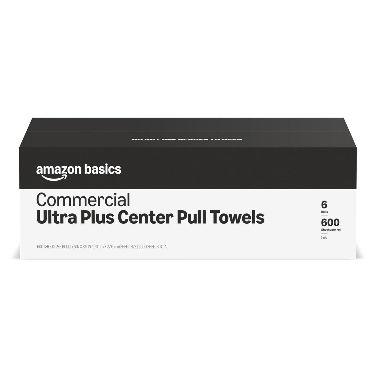 2-Ply White Paper Towels, 6 Rolls X591