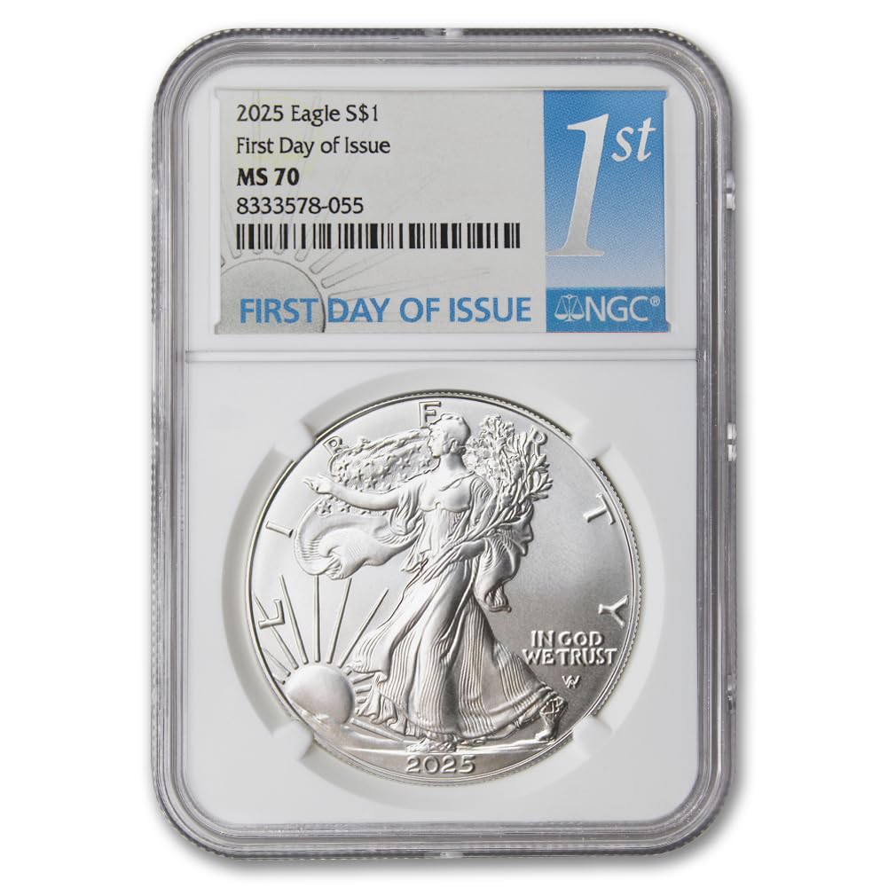 1 oz American Silver Eagle Coin MS-70 M937