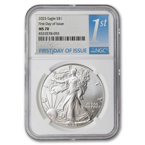 1 oz American Silver Eagle Coin MS-70 M937