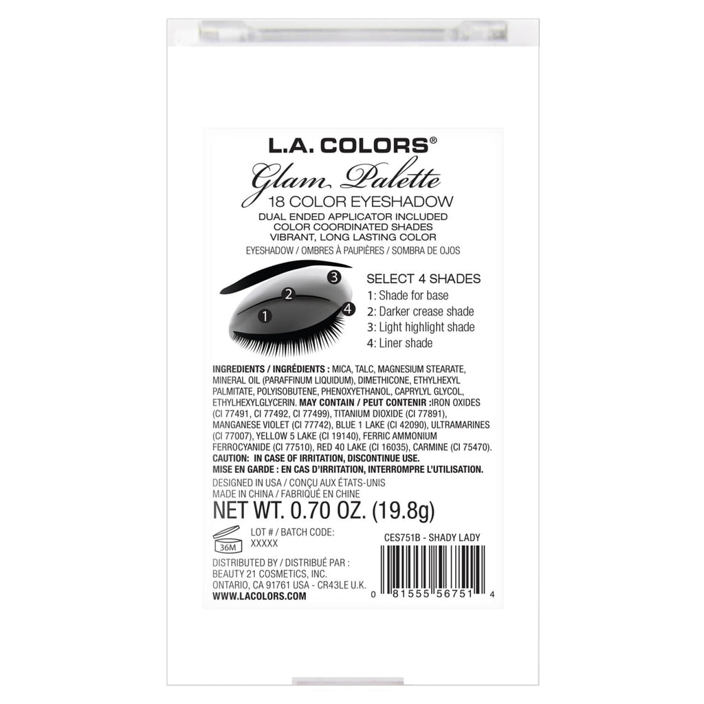 18 Color Eyeshadow Palette Q492658