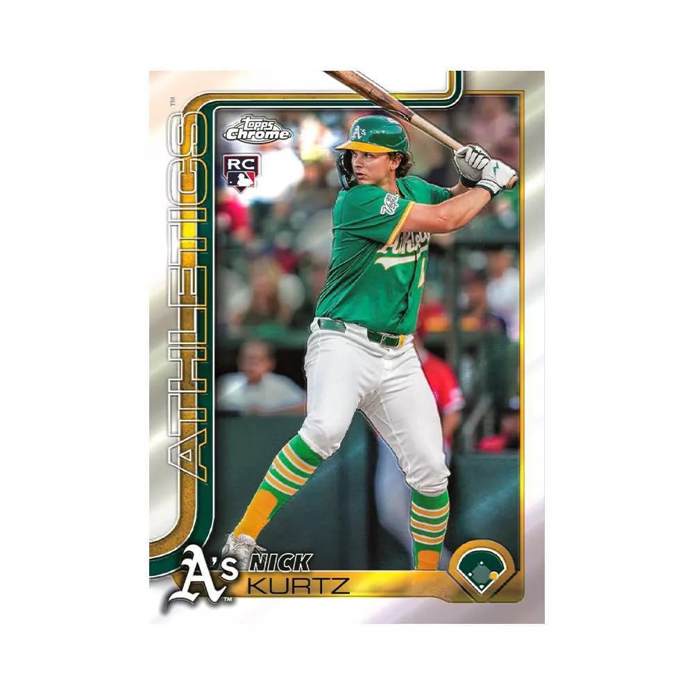 2025 MLB Chrome Baseball Trading Card Mega Box U644597