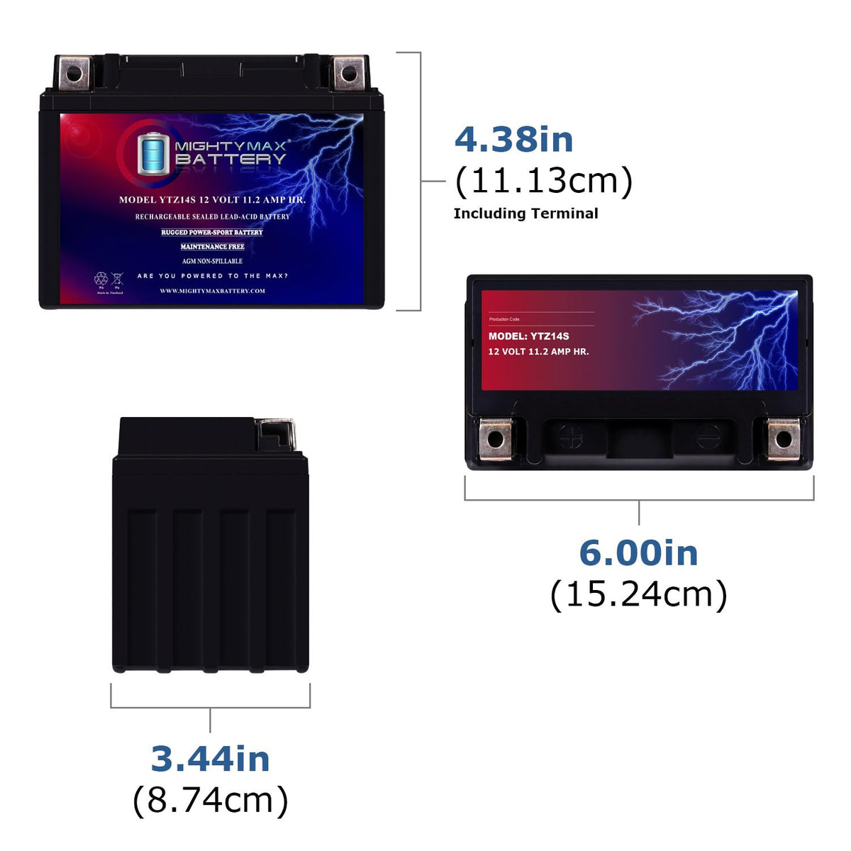 12V 11.2Ah Battery O529945