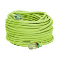 12/3 AWG SJTW 100 ft. Lighted Plug Indoor/Outdoor Extension Cord U73817