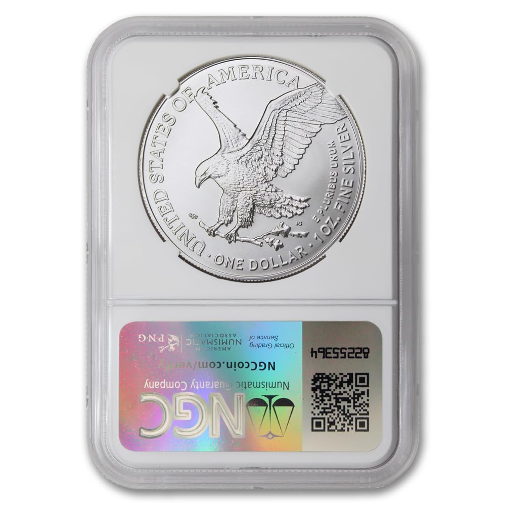 1 oz American Silver Eagle Coin MS-70 M937