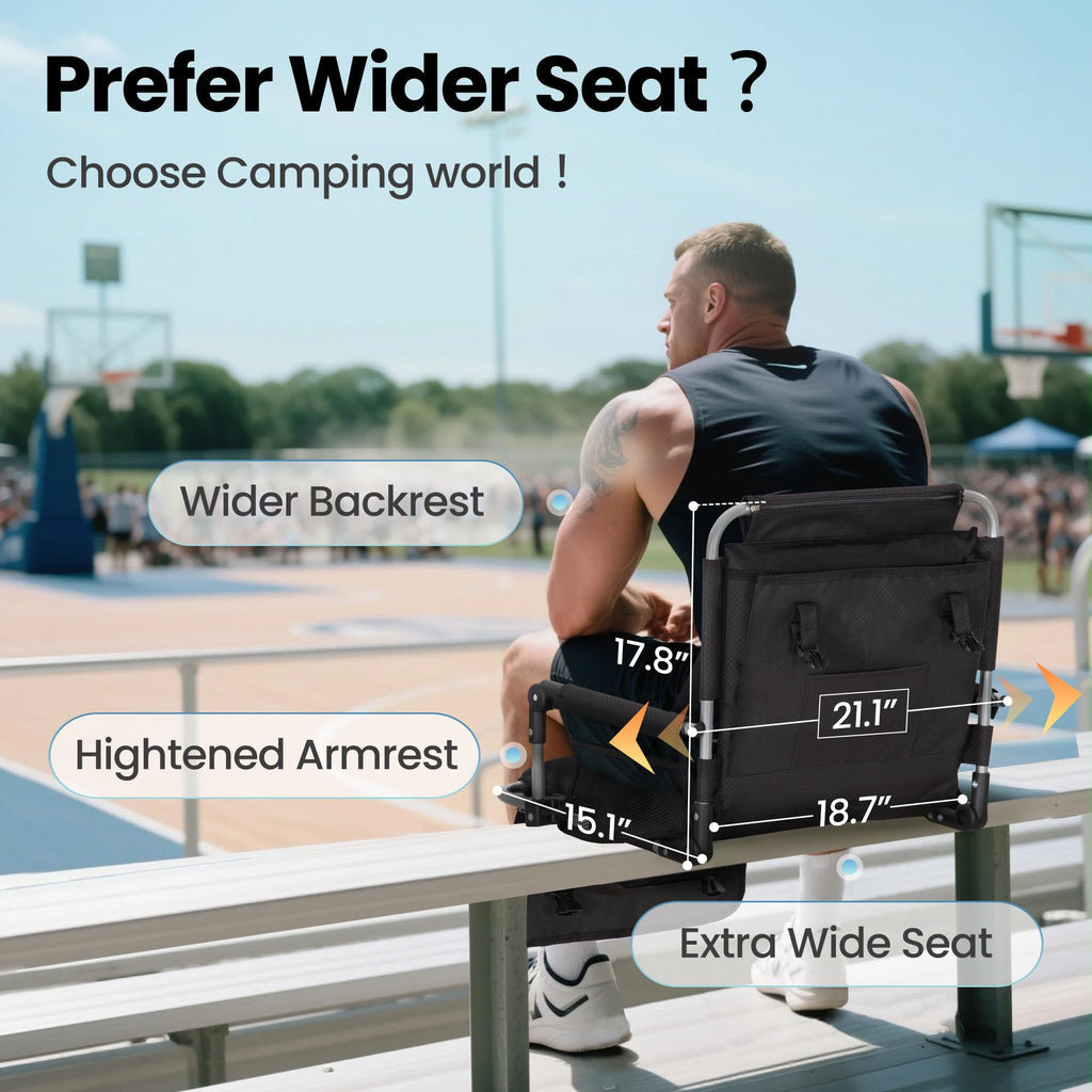 Stadium Seats with Back Support H87402
