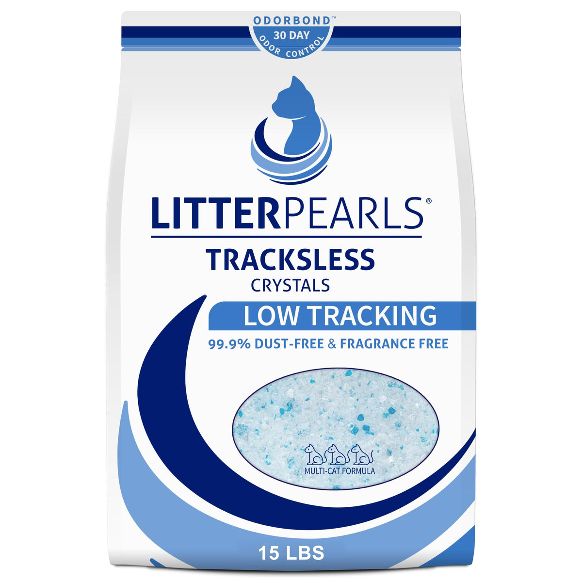 Low-Tracking 30-Day Odor Control Litter 15lbs E18255