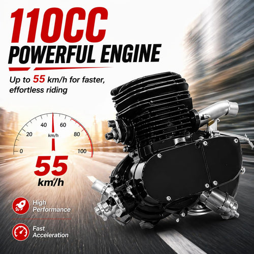 110CC 2 Stroke Bicycle Engine Kit with CDI System N232883