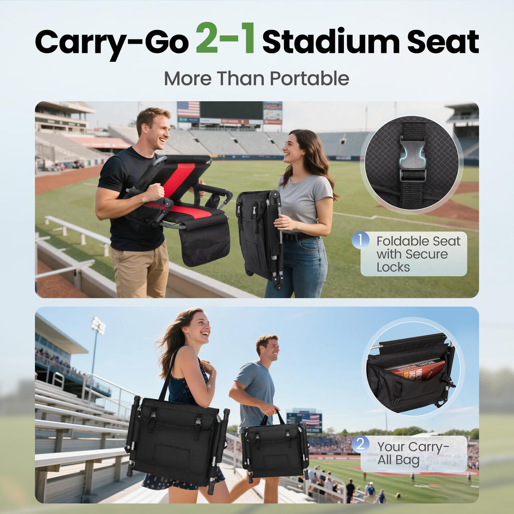 Stadium Seats with Back Support H87402