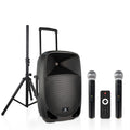 1600W 2-Way Rechargeable Powered PA Speaker System with Bluetooth P73358