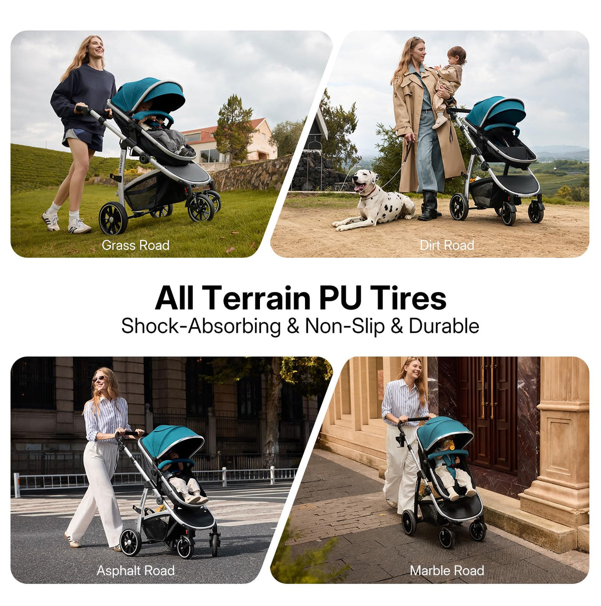 2-in-1 Reversible Baby Stroller H4429