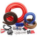 0 Gauge Car Audio Amp Wiring Kit 3000W with Bass Knob T129681