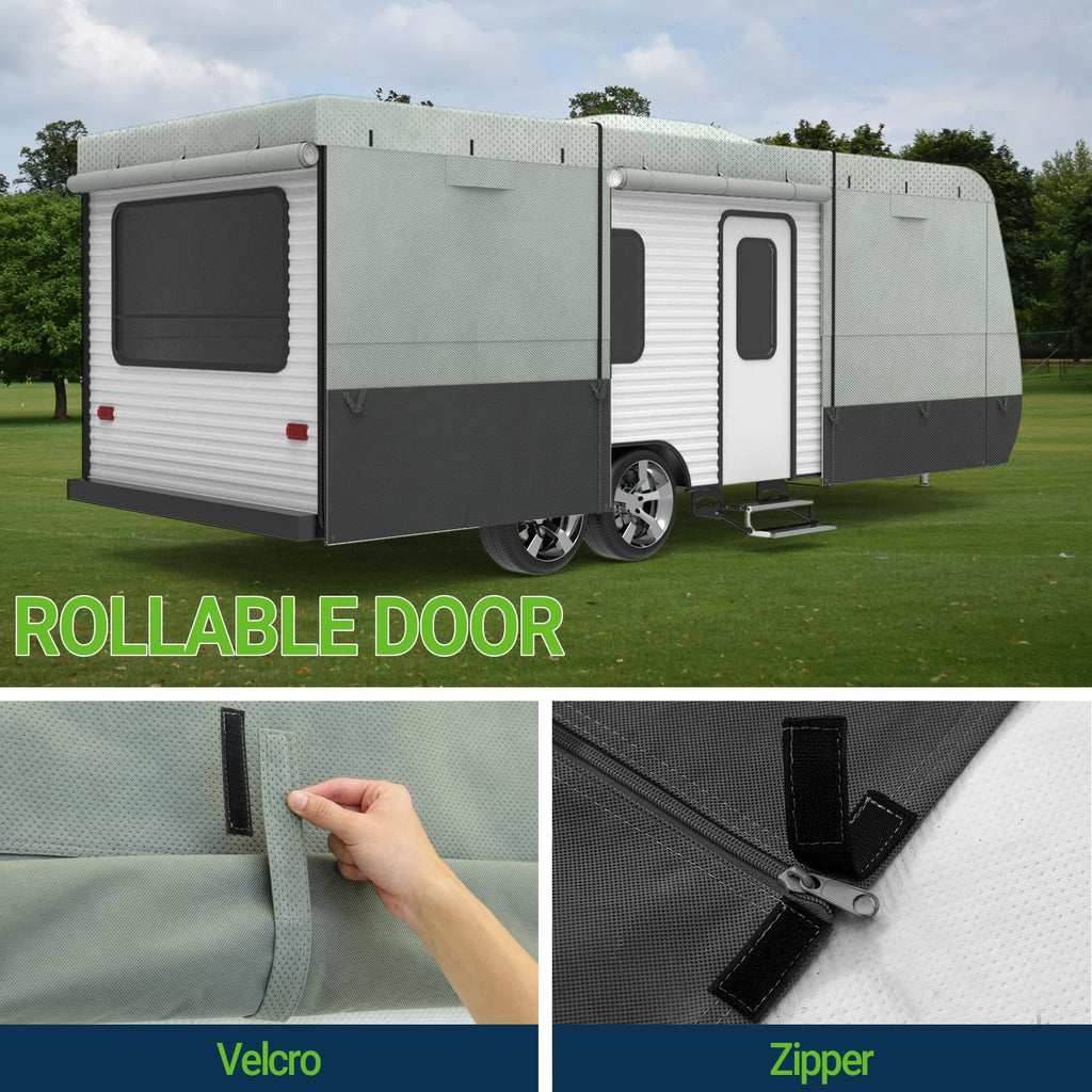 14-16 ft Waterproof Travel Trailer Cover Y533635